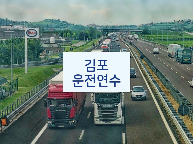 김포운전연수 후기