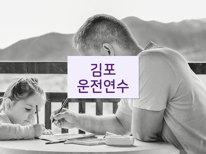김포운전연수 후기