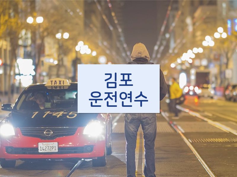 김포운전연수 후기