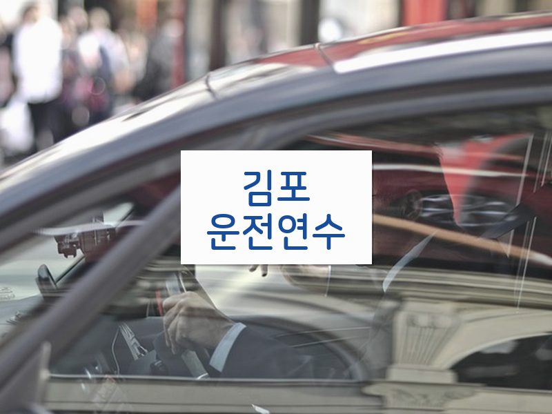 김포운전연수 후기