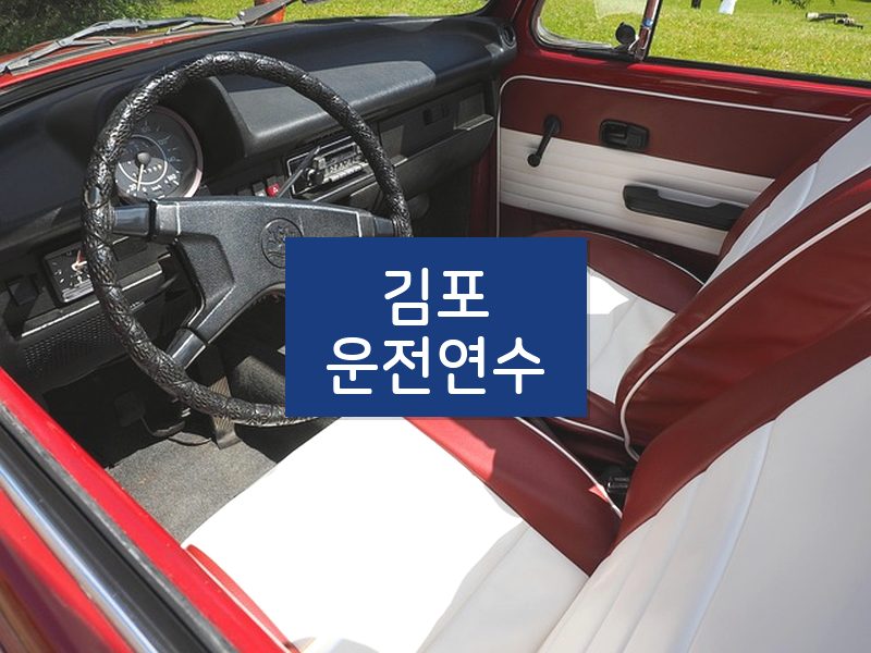 김포운전연수 후기