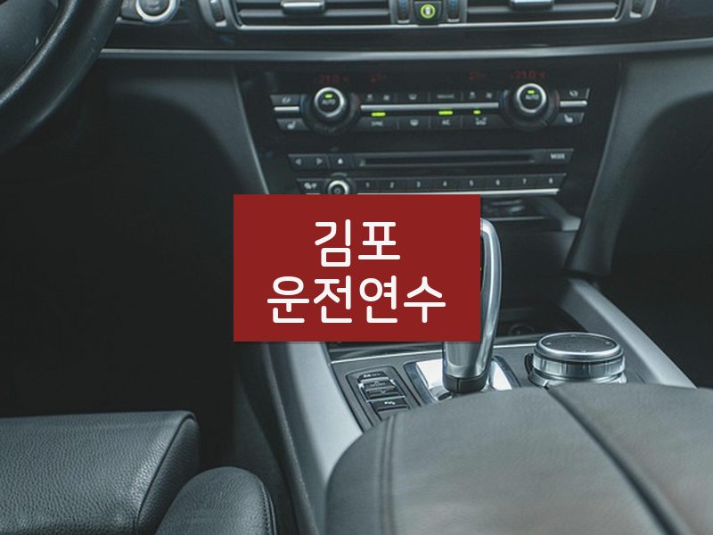 김포운전연수 후기