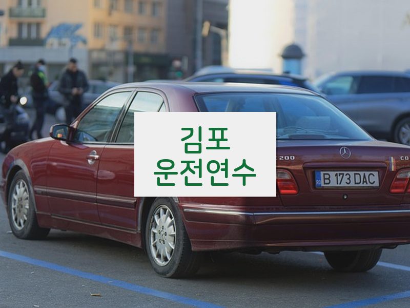 김포운전연수 후기