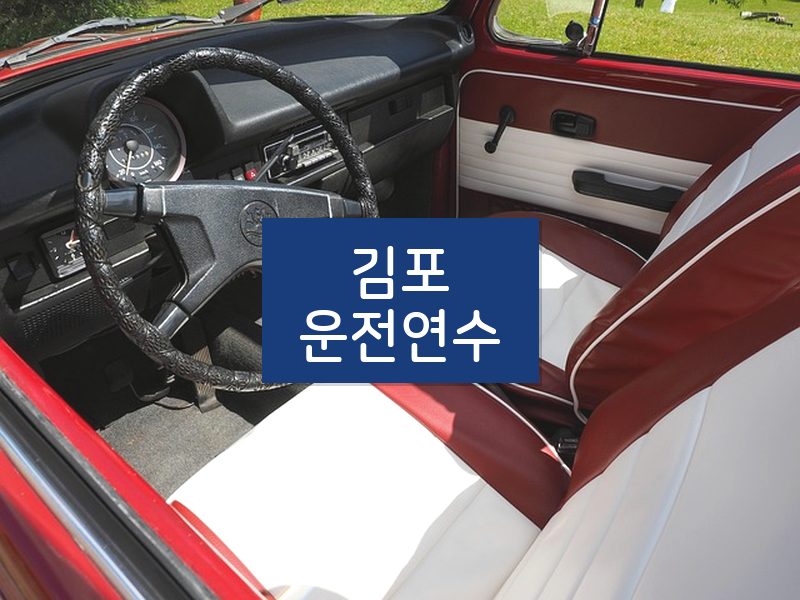 김포운전연수 후기