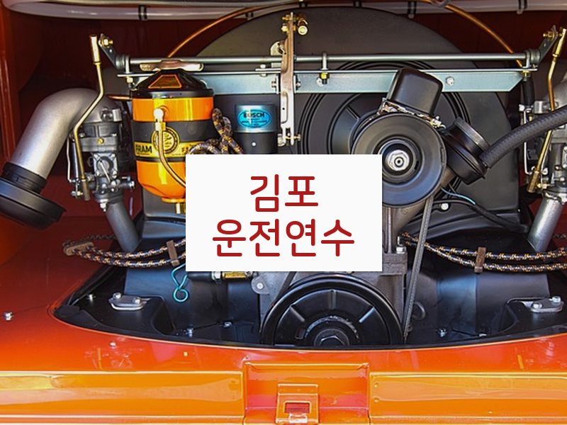 김포운전연수 후기