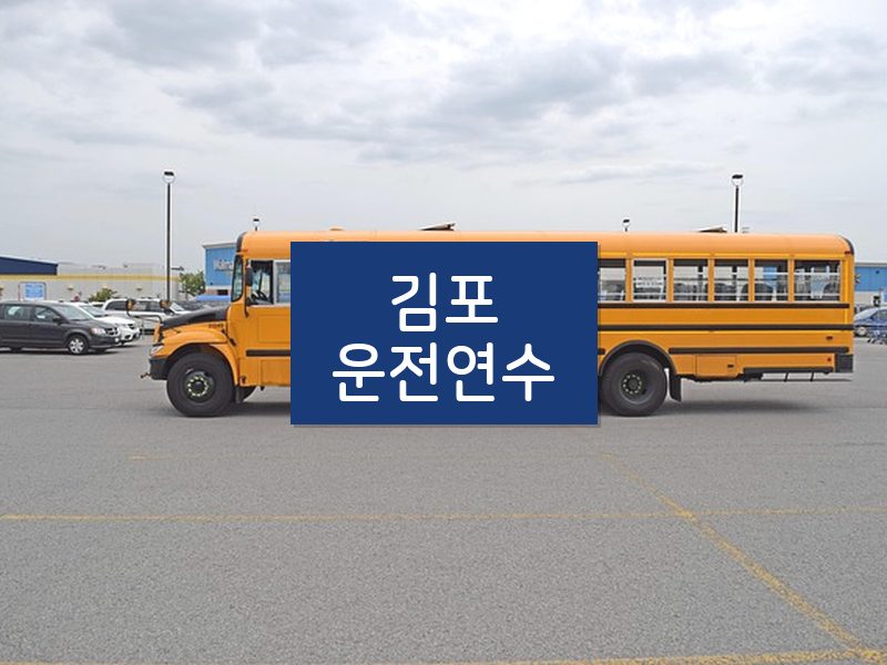 김포운전연수 후기