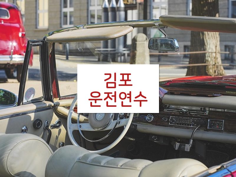김포운전연수 후기