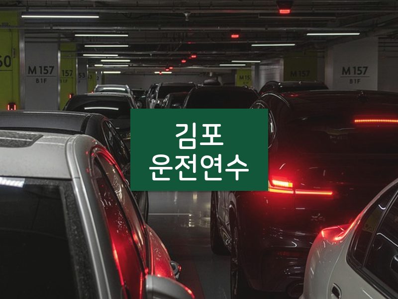 김포운전연수 후기
