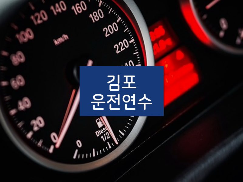 김포운전연수 후기