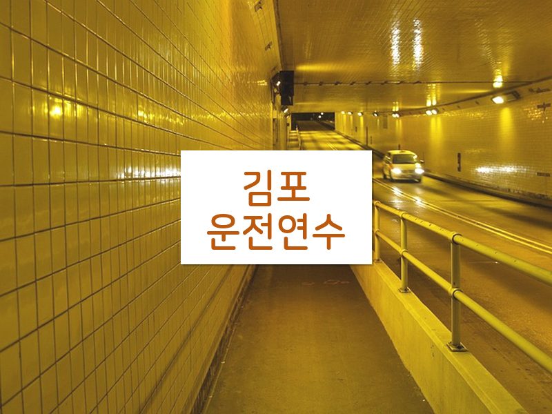 김포운전연수 후기