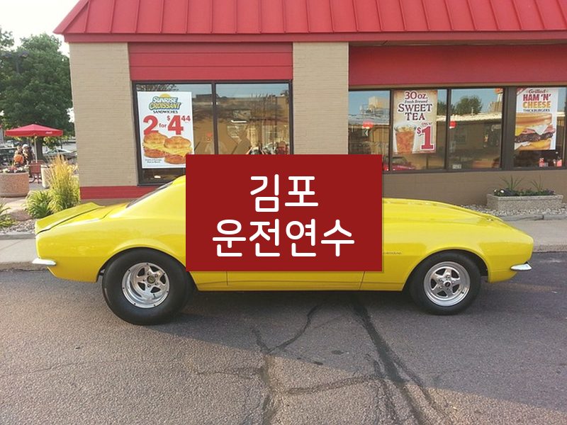 김포운전연수 후기