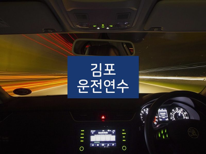 김포운전연수 후기