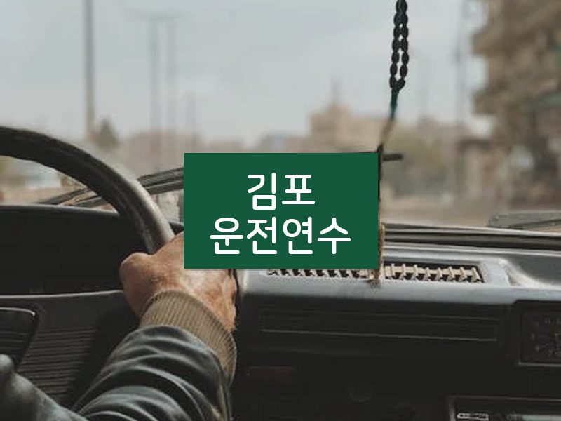 김포운전연수 후기