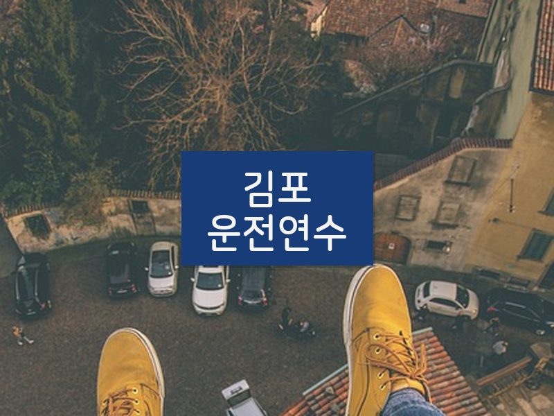 김포운전연수 후기