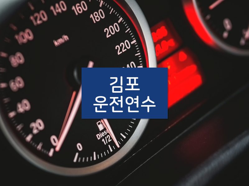 김포운전연수 후기
