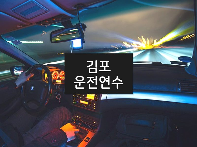 김포운전연수 후기
