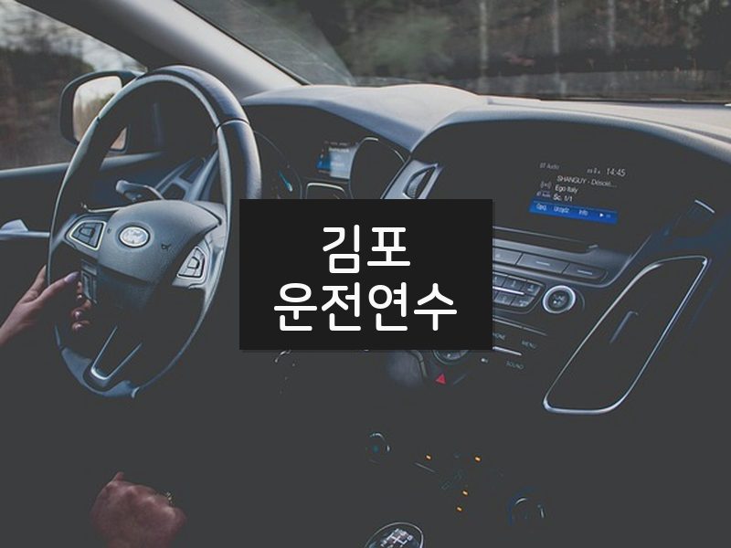 김포운전연수 후기