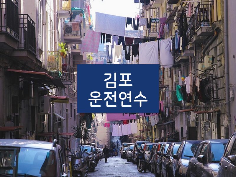 김포운전연수 후기