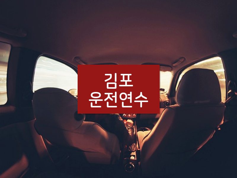 김포운전연수 후기