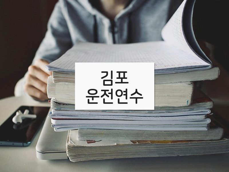 김포운전연수 후기