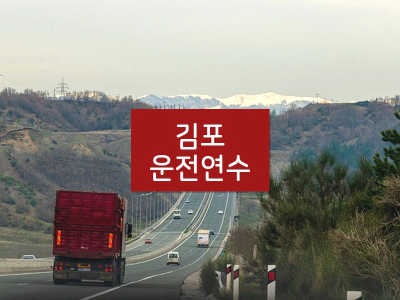 김포운전연수 후기
