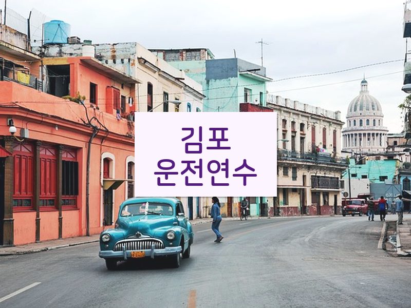 김포운전연수 후기