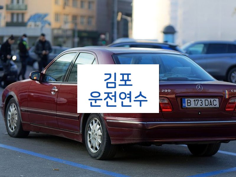 김포운전연수 후기