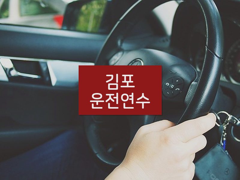 김포운전연수 후기