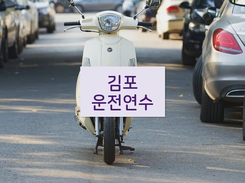 김포운전연수 후기