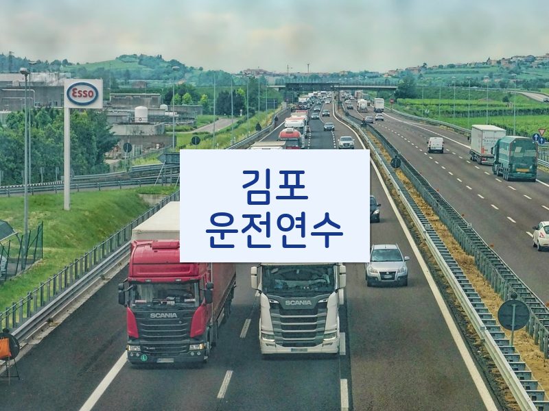 김포운전연수 후기