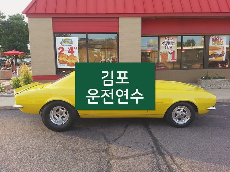 김포운전연수 후기